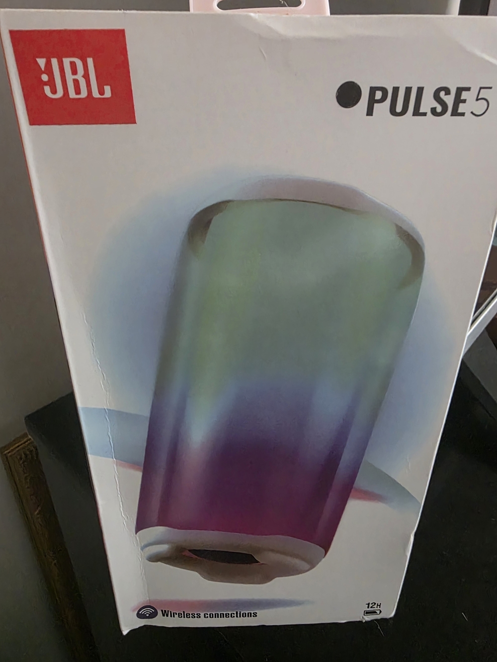 JBL Pulse 5 Portable Bluetooth Speaker - Gradient Purple/Green